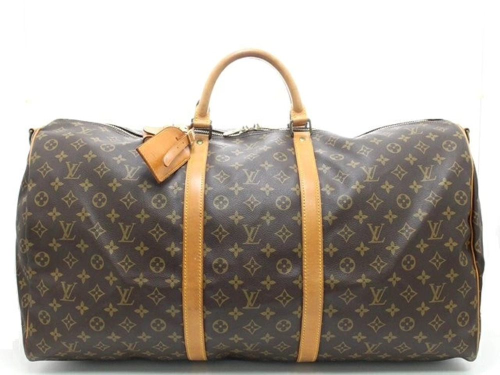 LOUIS VUITTON Keepall Bandouliere Boston Bag Monogram